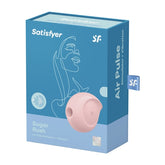 Satisfyer Sugar Rush Pink Air Pulse Stimulator with Vibration Compact Silicone Clitoral Vibrator Suction Stimulator